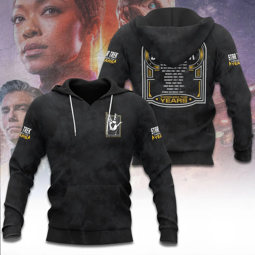 Star Trek Through The Years 3D Apparel – TANTN25123
