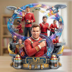 Star Trek VI: The Undiscovered Country 35th Anniversary Custom Shape Acrylic Plaque – TMTHU9802