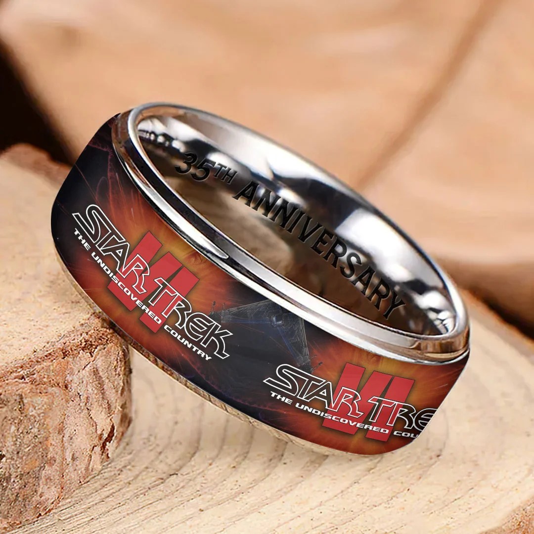 Star Trek VI: The Undiscovered Country 35th Anniversary Custom Alloy Ring – TMTHU9186