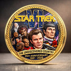 Star Trek VI: The Undiscovered Country 35th Anniversary Commemorative Coin – TMTHU9067