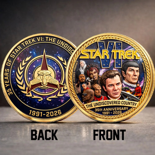 Star Trek VI: The Undiscovered Country 35th Anniversary Commemorative Coin – TMTHU9067