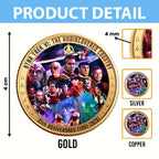 Star Trek VI: The Undiscovered Country 35th Anniversary Commemorative Coin – TMTHU9206