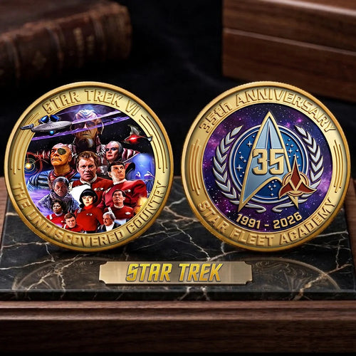 Star Trek VI: The Undiscovered Country 35th Anniversary Commemorative Coin – TMTHU9967