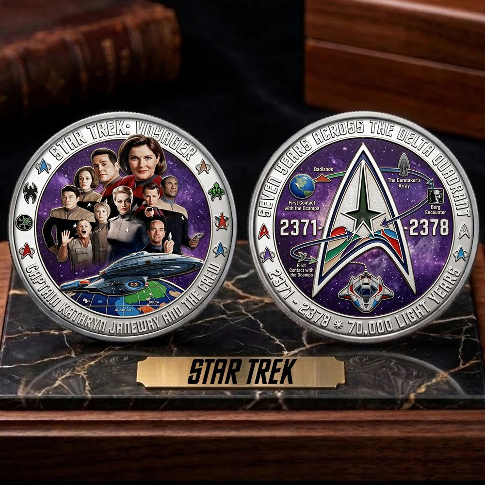 Star Trek: Voyager Commemorative Coin – TMTHU8785