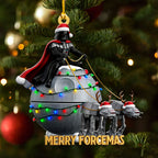 Star Wars Custom Shape 2-sided Acrylic Ornament – HOATT13750
