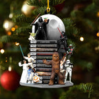 Star Wars Custom Shape 2-sided Acrylic Ornament – HOATT14569