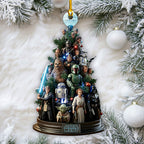 Star Wars Custom Shape 2-sided Acrylic Ornament – HOATT14683