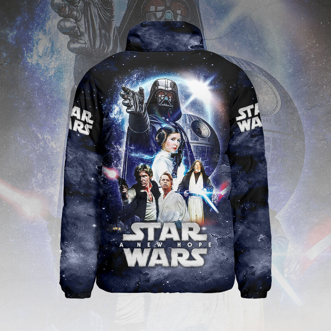 Star Wars 3D Stand Collar Puffer Jacket – HOATT14292