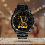 Star Wars 50 Years Black Stainless Steel Watch – HOATT12441