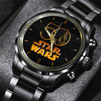 Star Wars 50 Years Black Stainless Steel Watch – HOATT12441