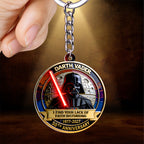 Star Wars 50th Anniversary Custom Shape 2-sided Keychain – HOATT16841