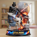Star Wars 50th Anniversary Shape Acrylic Plaque – TMTHU5505