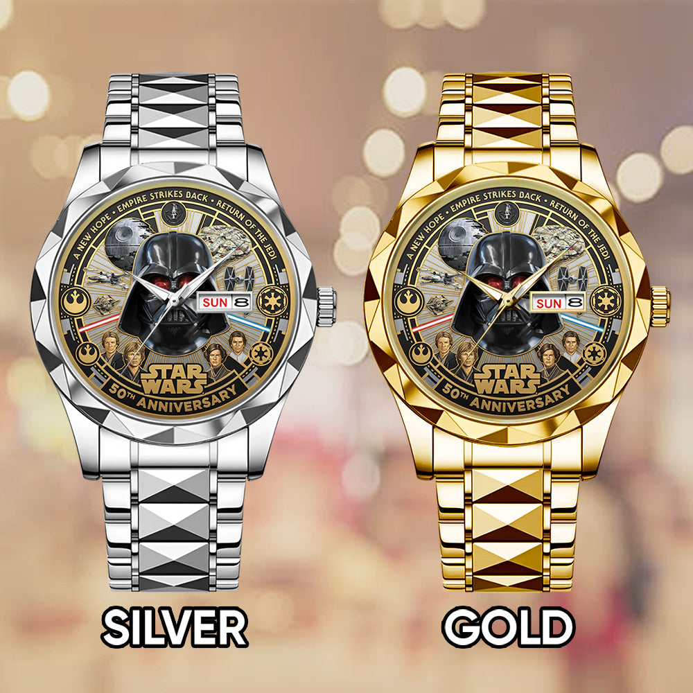 Star Wars 50th Anniversary 2027 Alloy Luxury Quartz Watch – TMTHU4757