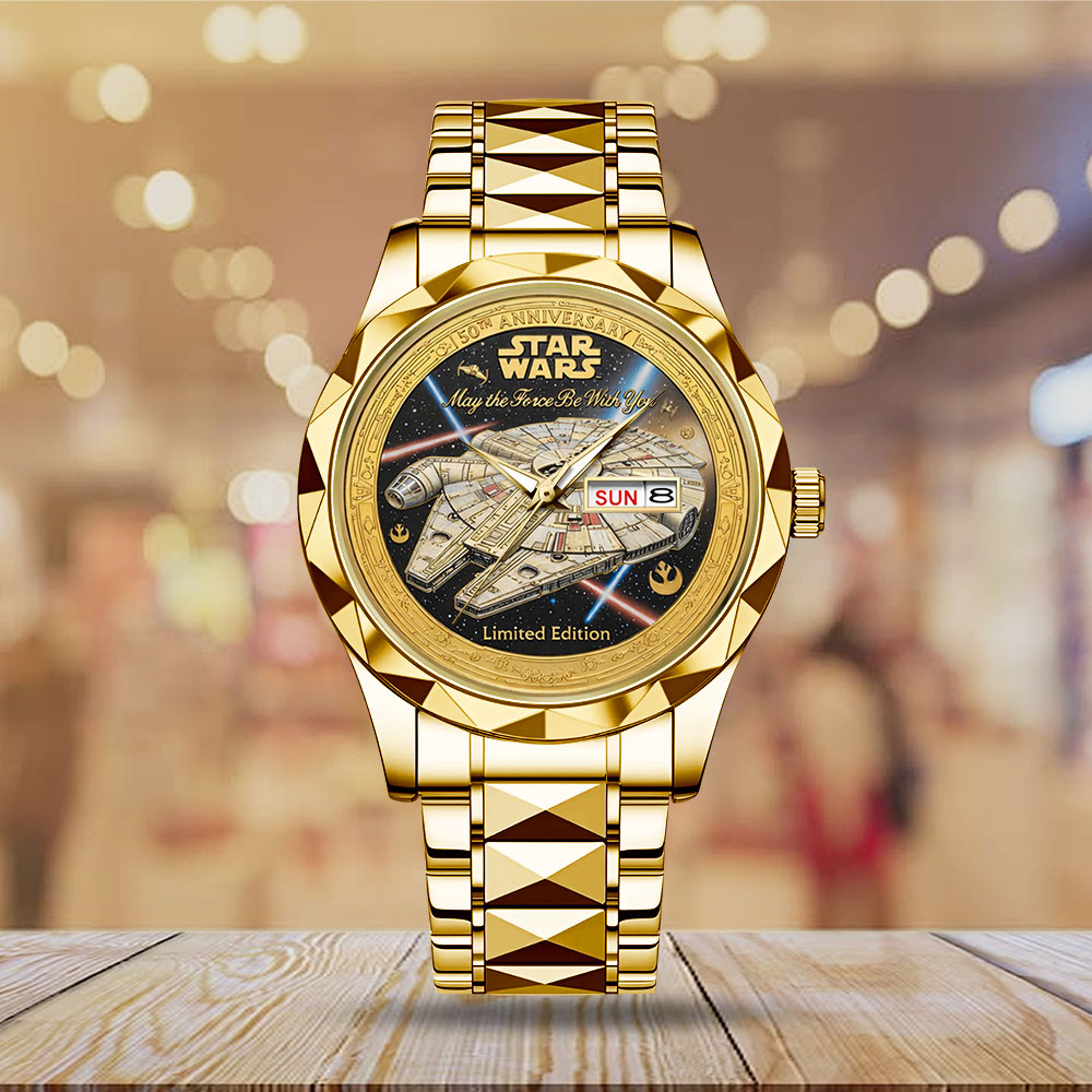 Star Wars 50th Anniversary 2027 Alloy Luxury Quartz Watch – TMTHU5584