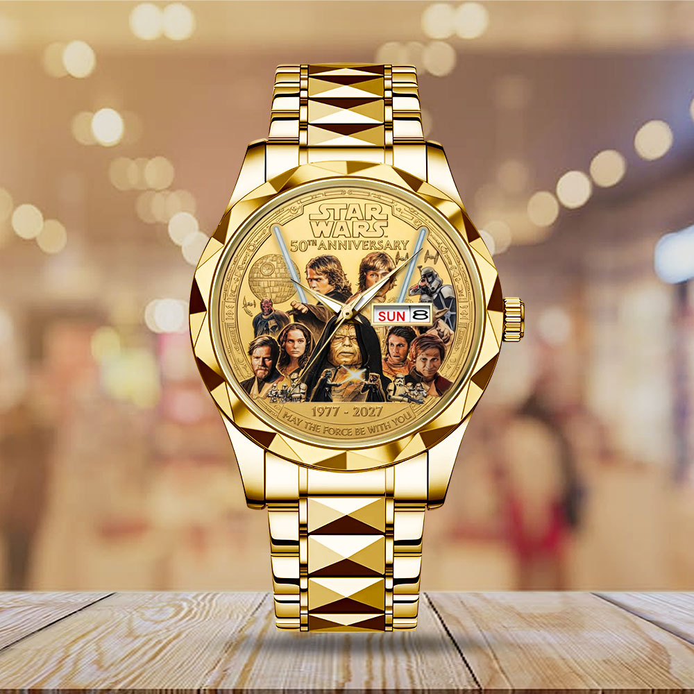 Star Wars 50th Anniversary 2027 Alloy Luxury Quartz Watch – TMTHU5587