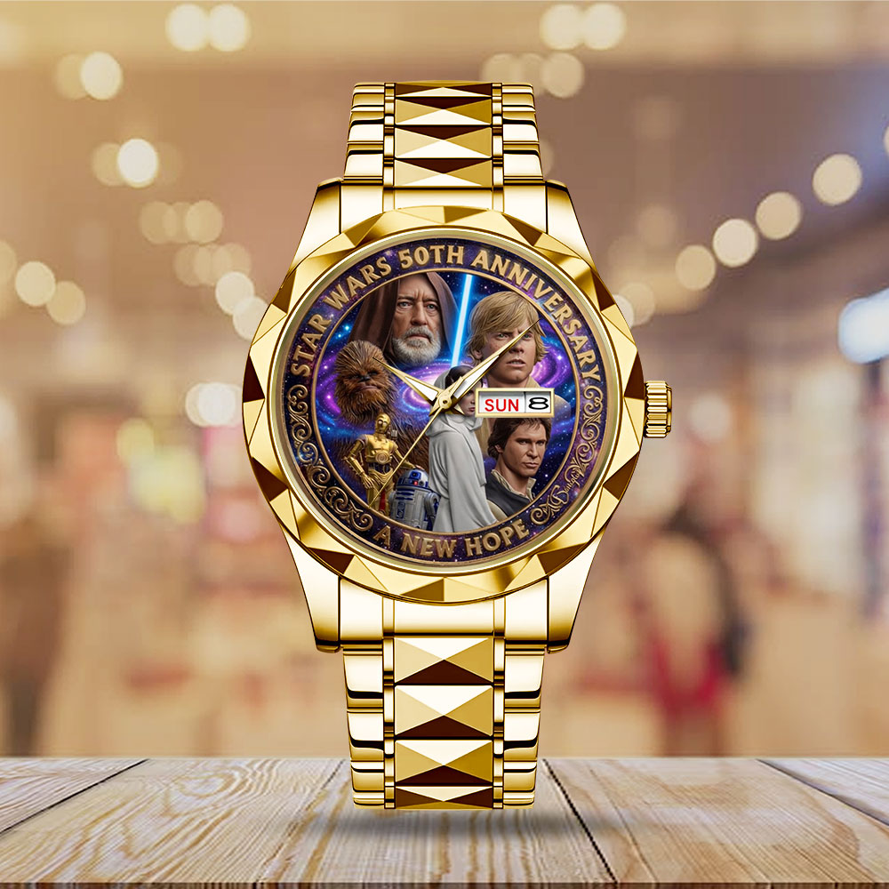 Star Wars 50th Anniversary 2027 Alloy Luxury Quartz Watch – TMTHU5591