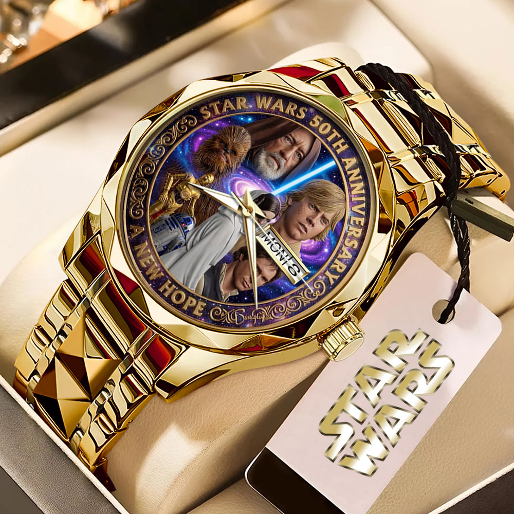 Star Wars 50th Anniversary 2027 Alloy Luxury Quartz Watch – TMTHU5591