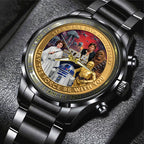 Star Wars 50th Anniversary 2027 Black Stainless Steel Watch – TMTHU5582