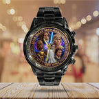 Star Wars 50th Anniversary 2027 Black Stainless Steel Watch – TMTHU5592