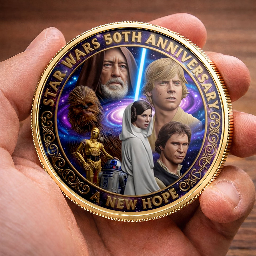 Star Wars 50th Anniversary 2027 Commemorative Coin – TMTHU5420