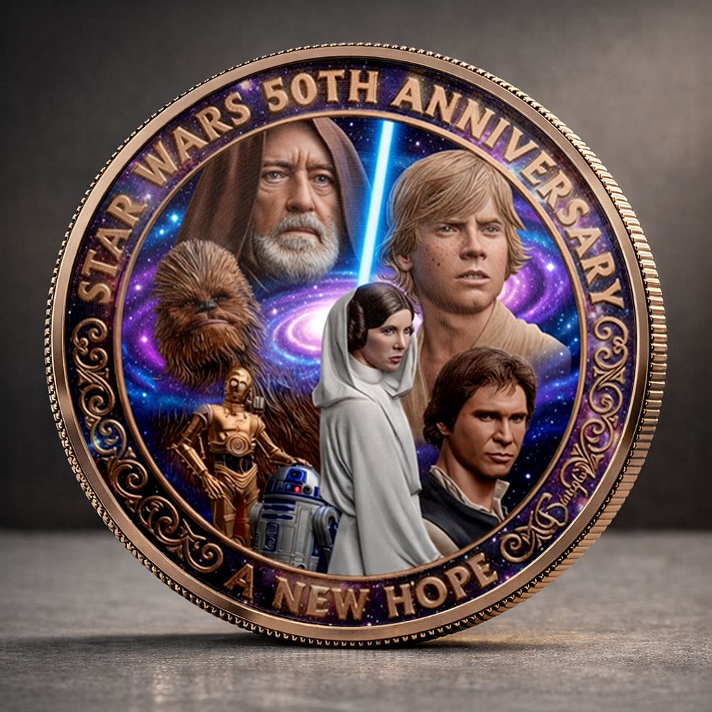 Star Wars 50th Anniversary 2027 Commemorative Coin – TMTHU5420