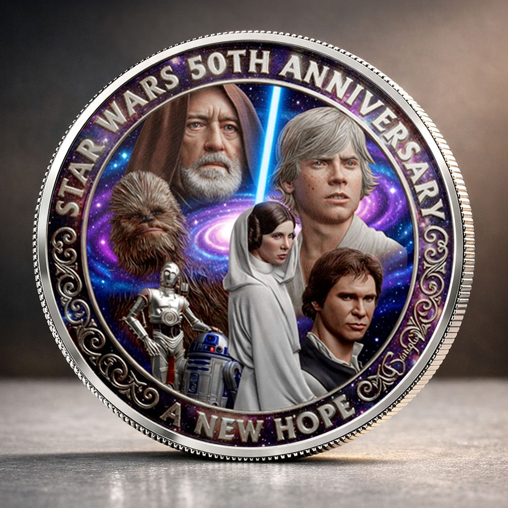 Star Wars 50th Anniversary 2027 Commemorative Coin – TMTHU5420