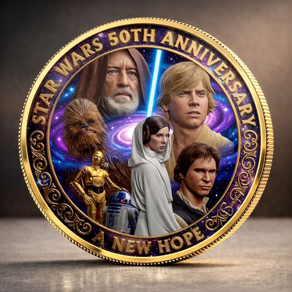 Star Wars 50th Anniversary 2027 Commemorative Coin – TMTHU5420