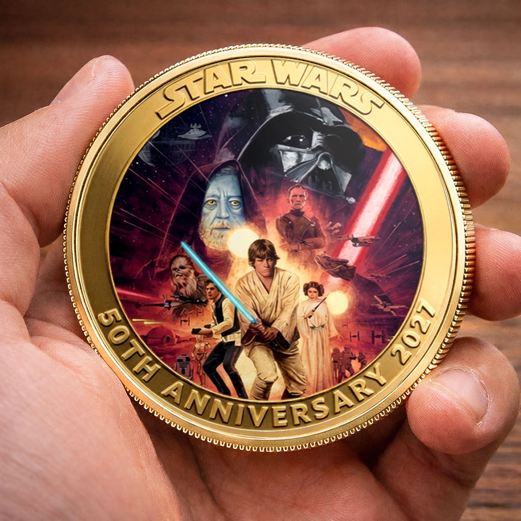Star Wars 50th Anniversary 2027 Commemorative Coin – TMTHU5421