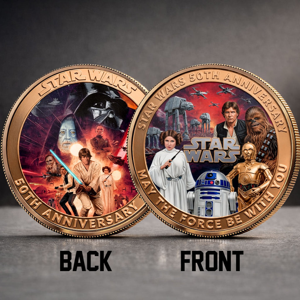 Star Wars 50th Anniversary 2027 Commemorative Coin – TMTHU5421
