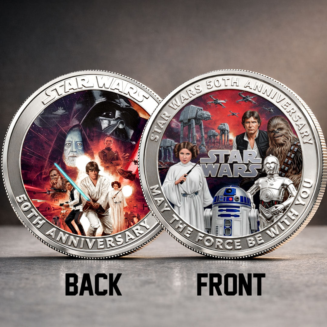 Star Wars 50th Anniversary 2027 Commemorative Coin – TMTHU5421