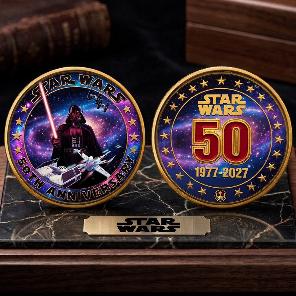 Star Wars 50th Anniversary 2027 Commemorative Coin – TMTHU5422