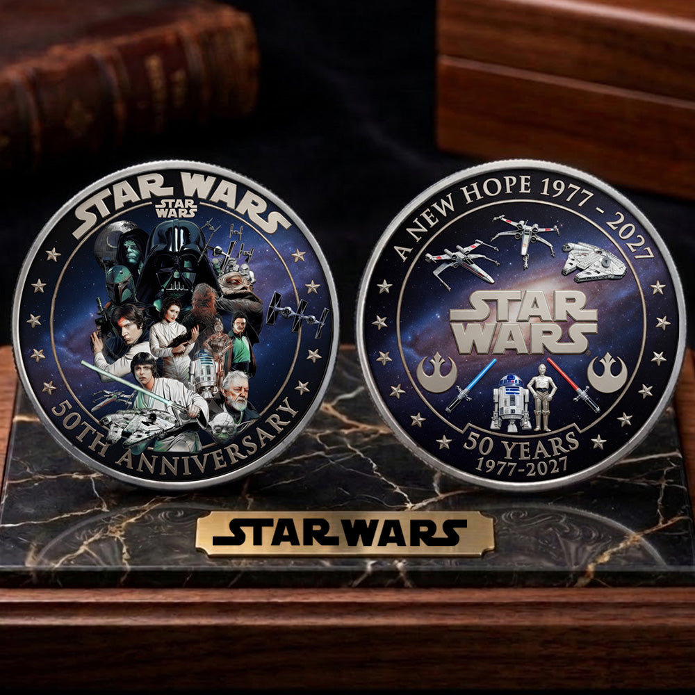 Star Wars 50th Anniversary 2027 Commemorative Coin – TMTHU5423