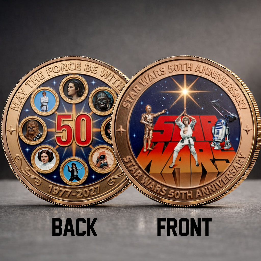 Star Wars 50th Anniversary 2027 Commemorative Coin – TMTHU5451