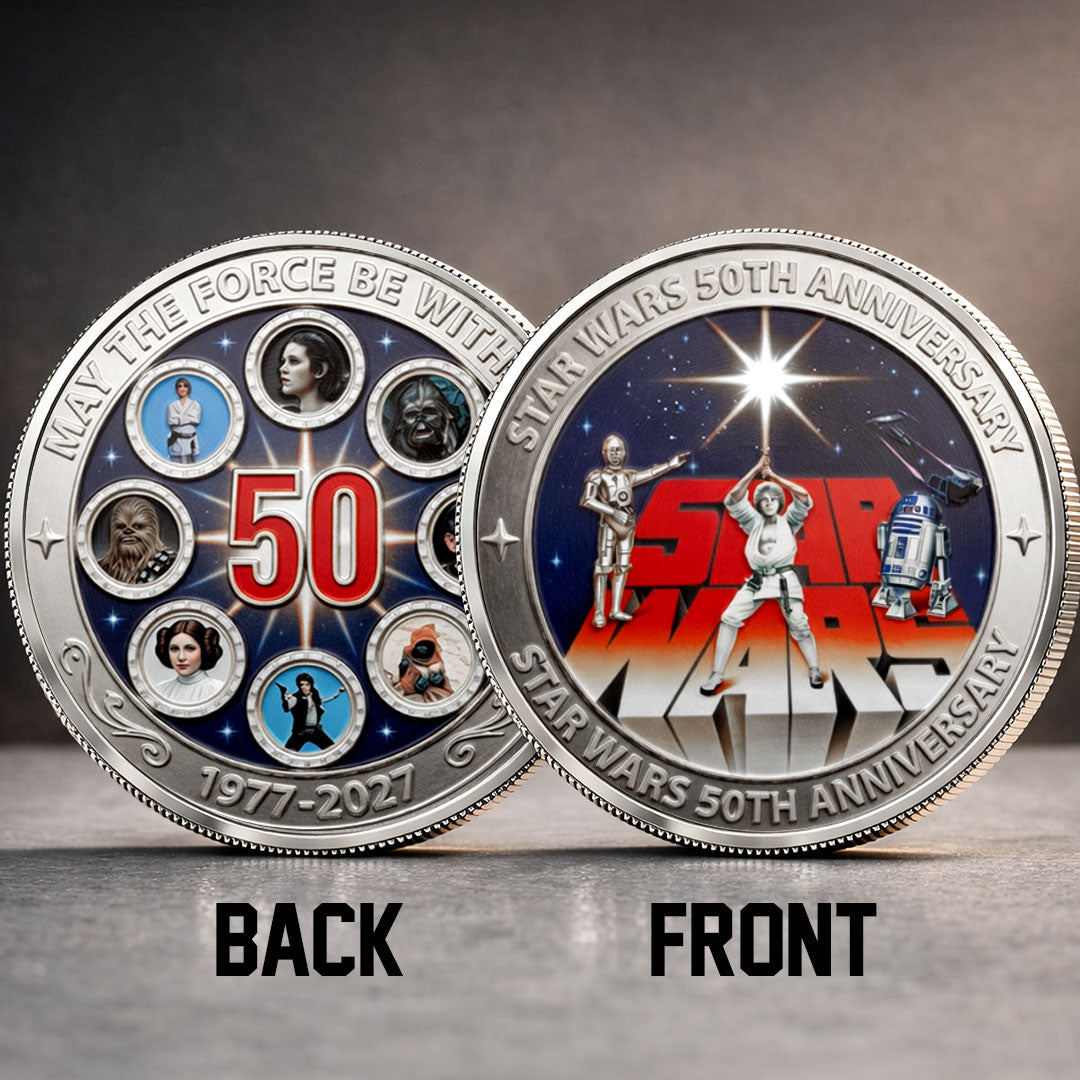 Star Wars 50th Anniversary 2027 Commemorative Coin – TMTHU5451