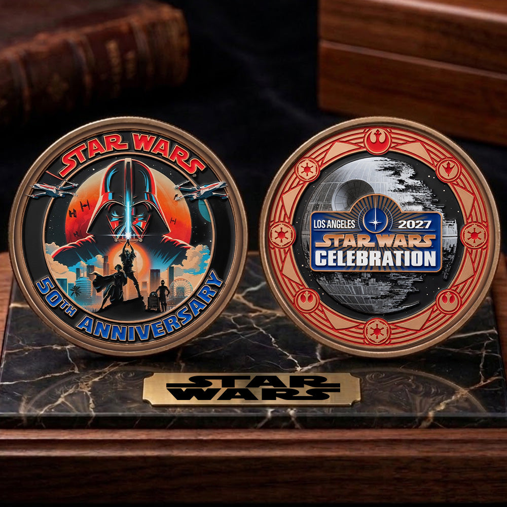 Star Wars 50th Anniversary 2027 Commemorative Coin – TMTHU6097