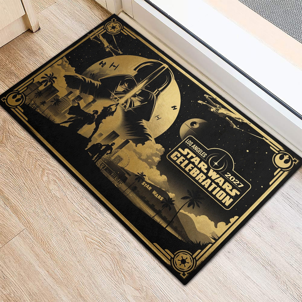 Star Wars 50th Anniversary 2027 Custom Doormat – TMTHU5608