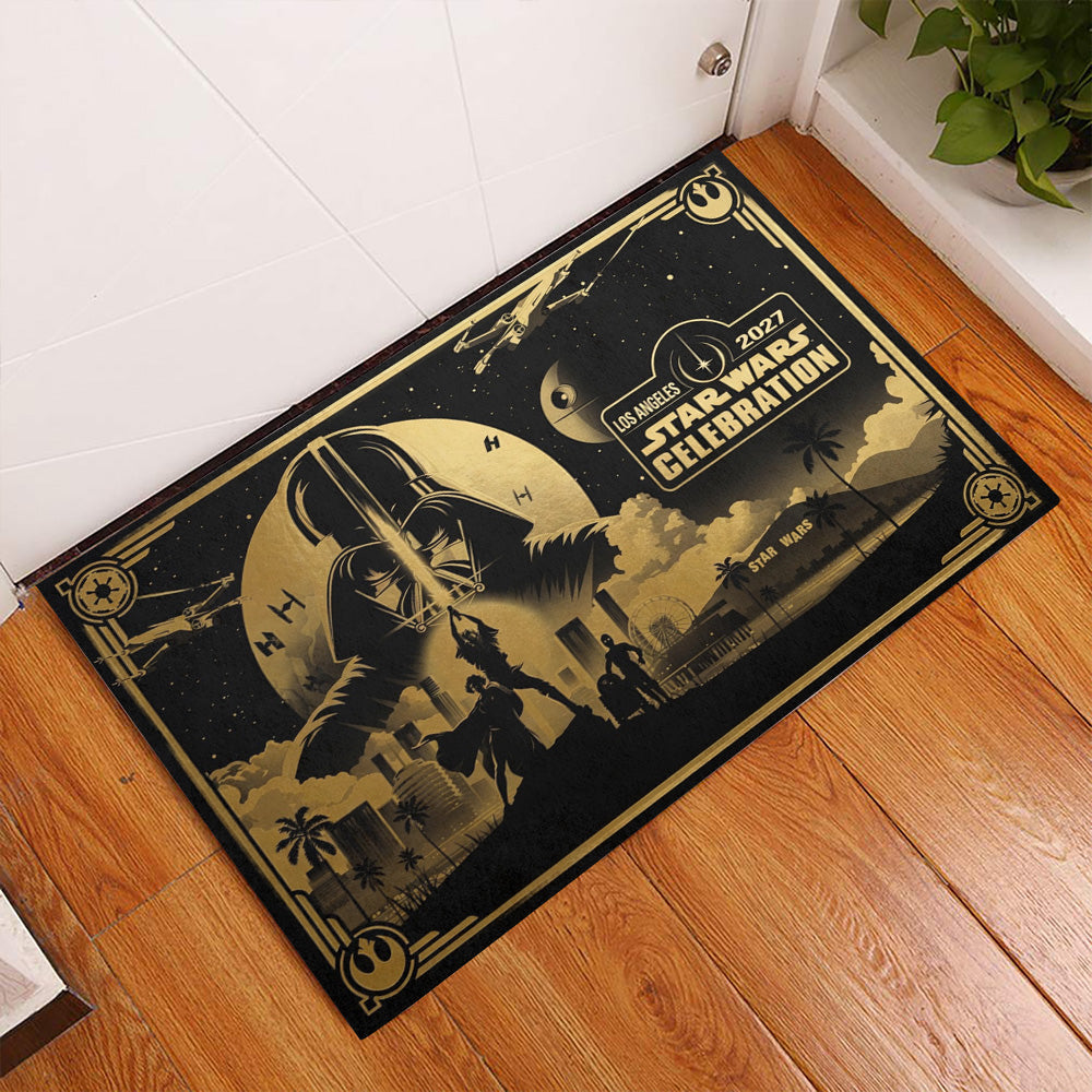 Star Wars 50th Anniversary 2027 Custom Doormat – TMTHU5608