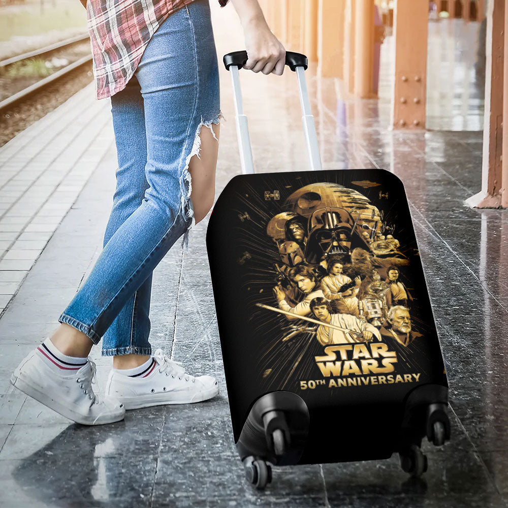 Star Wars 50th Anniversary 2027 Luggage Cover – TMTHU5417