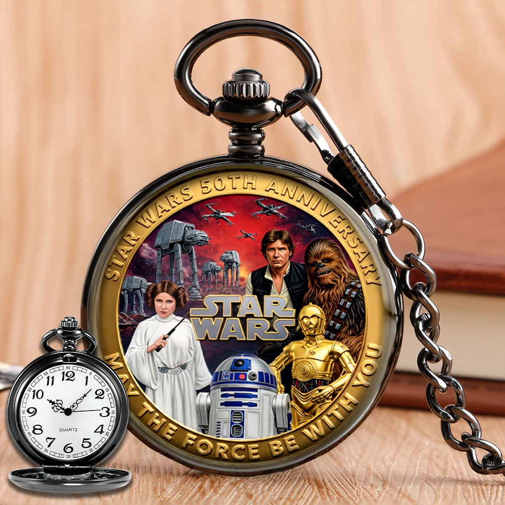 Star Wars 50th Anniversary 2027 Pocket Watch – TMTHU5583