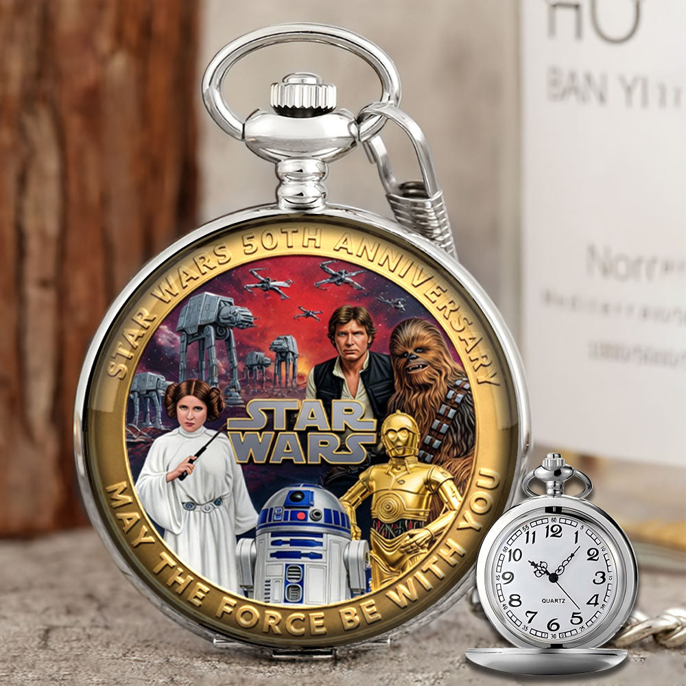 Star Wars 50th Anniversary 2027 Pocket Watch – TMTHU5583