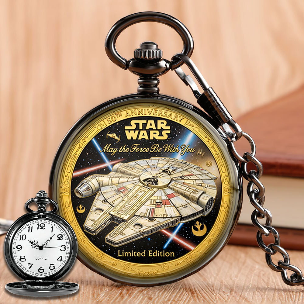 Star Wars 50th Anniversary 2027 Pocket Watch – TMTHU5586