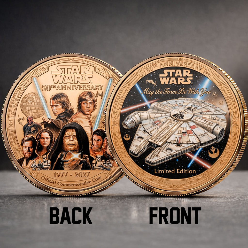 Star Wars 50th Anniversary 2027 Commemorative Coin – TMTHU5269