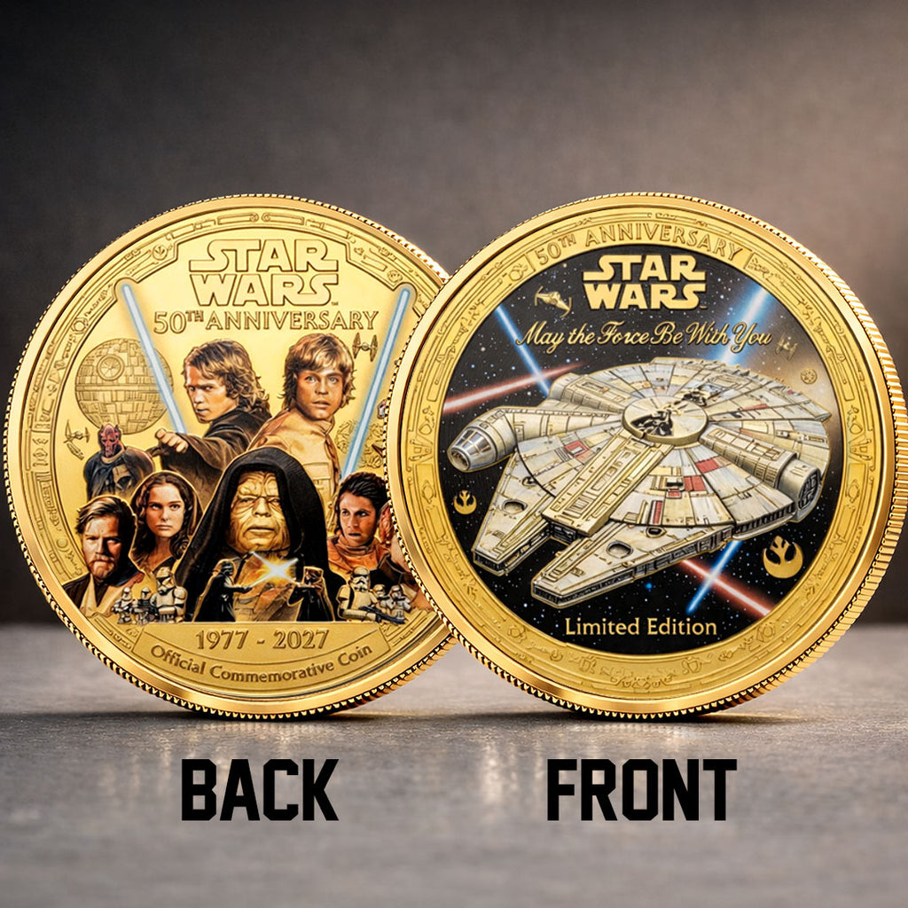 Star Wars 50th Anniversary 2027 Commemorative Coin – TMTHU5269