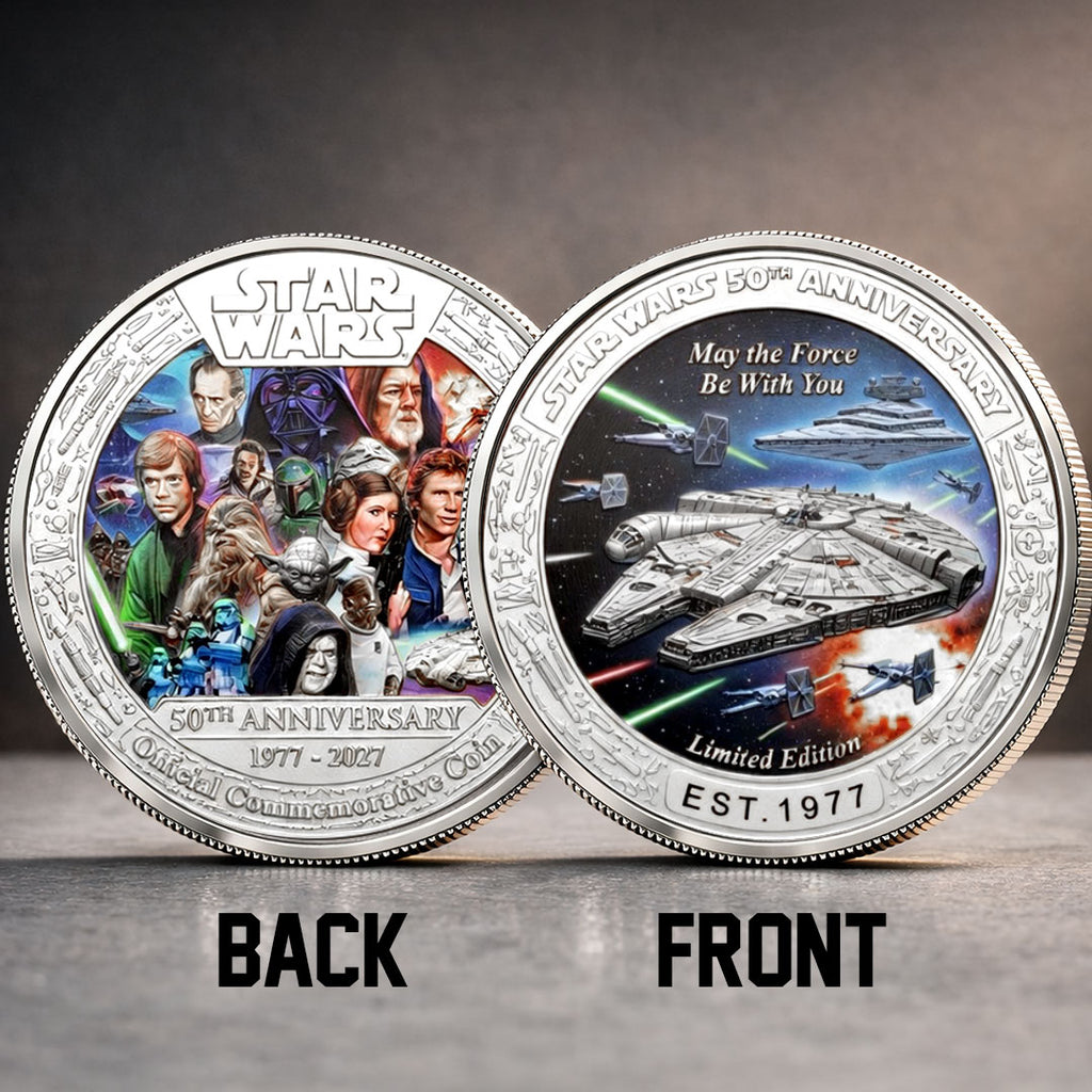 Star Wars 50th Anniversary 2027 Commemorative Coin – TMTHU5270
