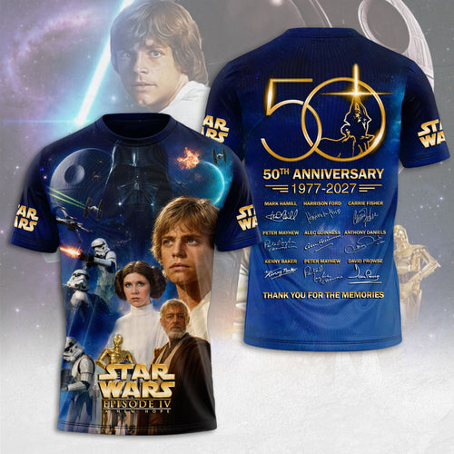 Star Wars 50th Anniversary 3D Apparel – TMTHU8075