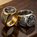 Star Wars 50th Anniversary 3D Engraved Ring – TMTHU6649