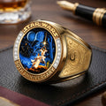 Star Wars 50th Anniversary 3D Engraved Ring – TMTHU7413