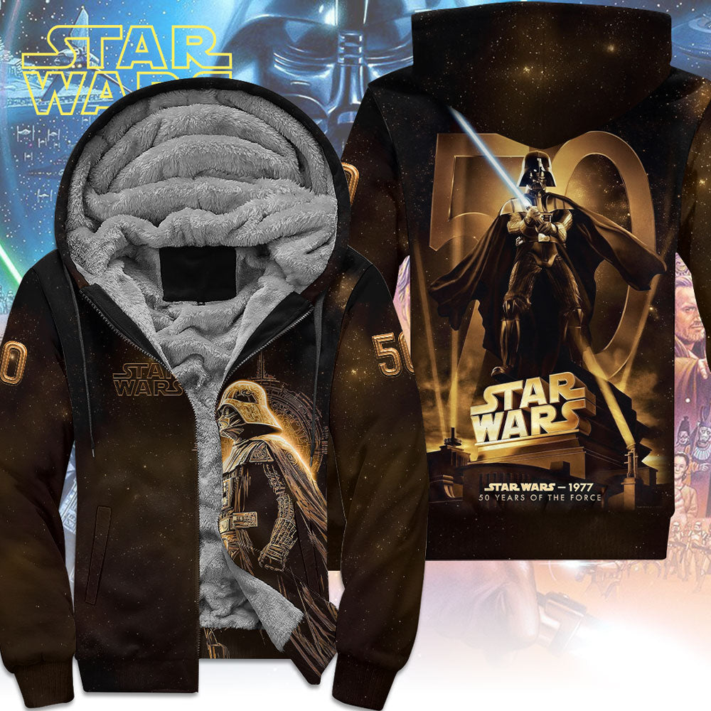 Star Wars 50th Anniversary 3D Fleece Zip Hoodie – TMTHU4001