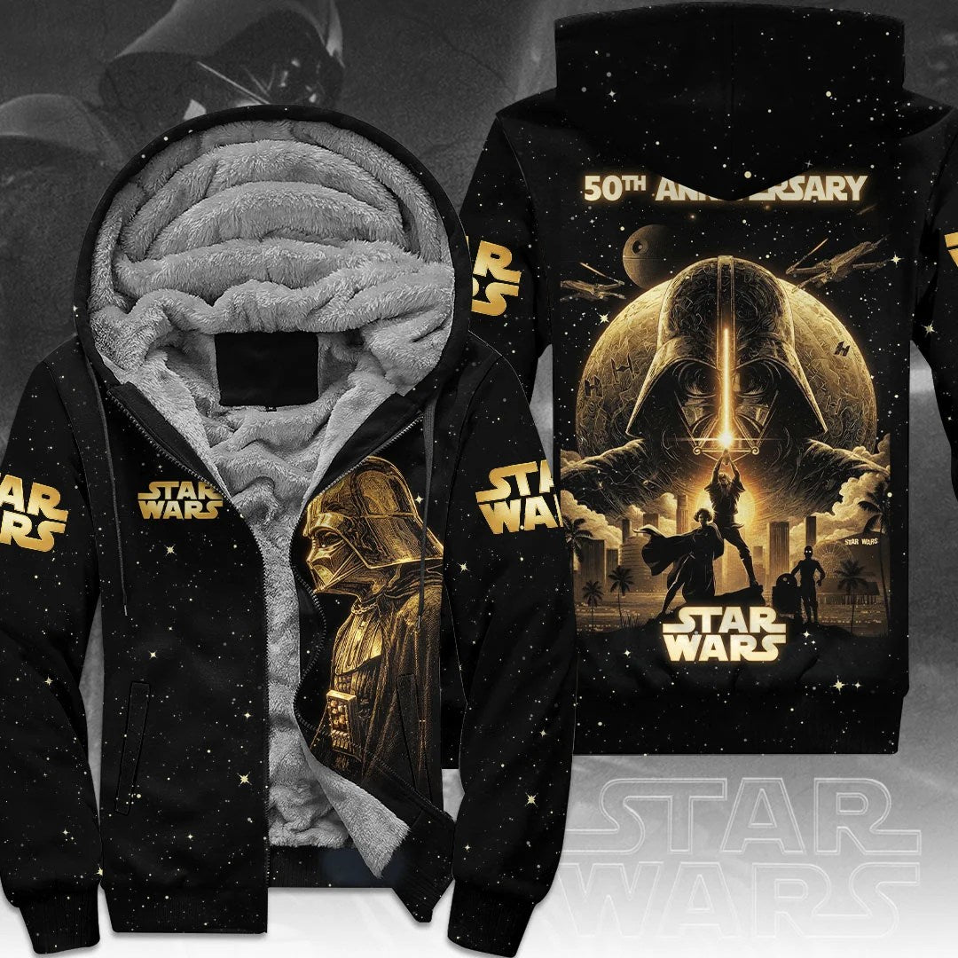 Star Wars 50th Anniversary 3D Fleece Zip Hoodie – TMTHU8939