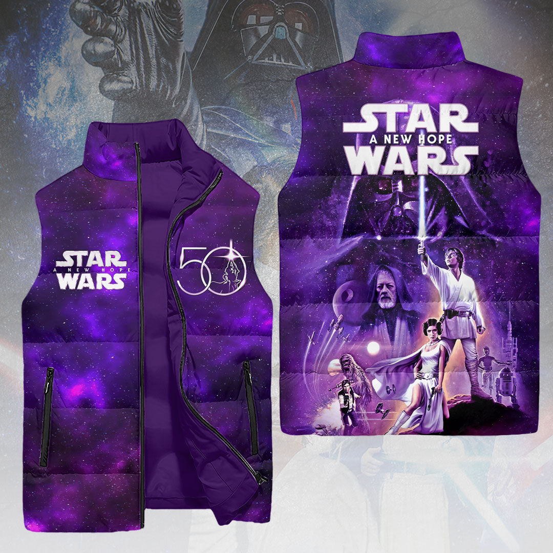 Star Wars 50th Anniversary 3D Sleeveless Down Jacket – HOATT14170